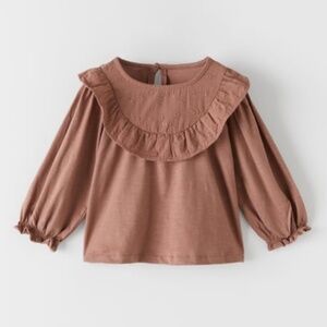 Zara girls blouse (6-9m)